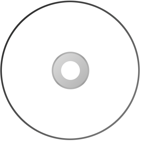 Cd Blank No Background (black, silver)