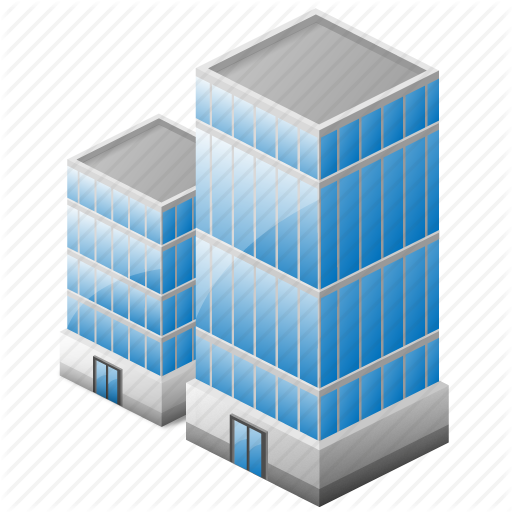 3D Building Png Clipart (black, indigo)