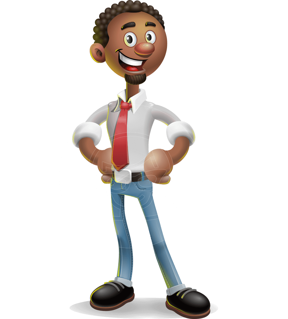 3D Character Png Hd Isolated (white, black, silver)