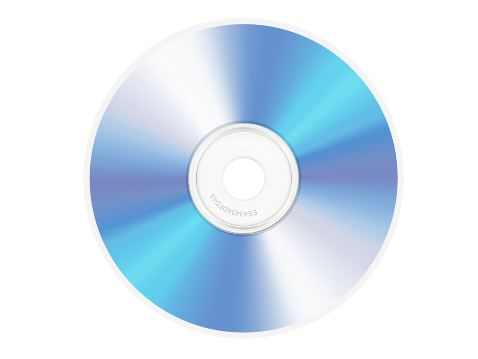 Cd Disk Png (gray, white)