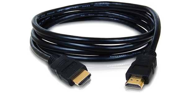 Hdmi Cable Png File (black, white)