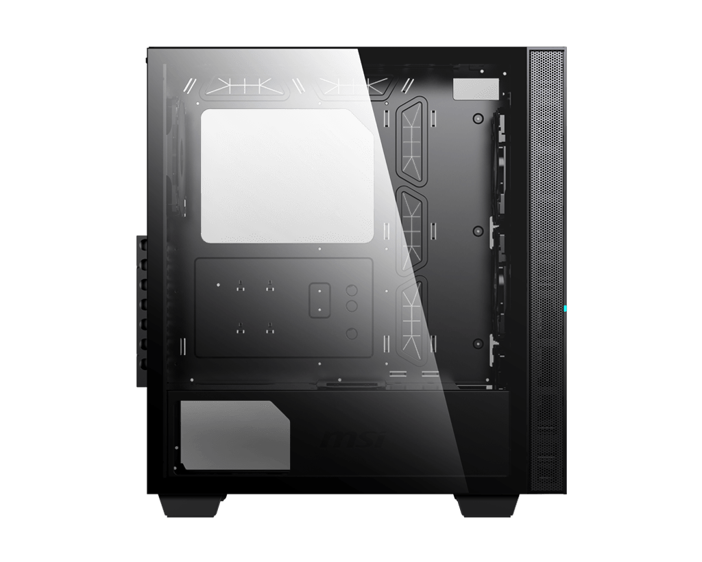 Led Cpu Cabinet Png Hd (black)