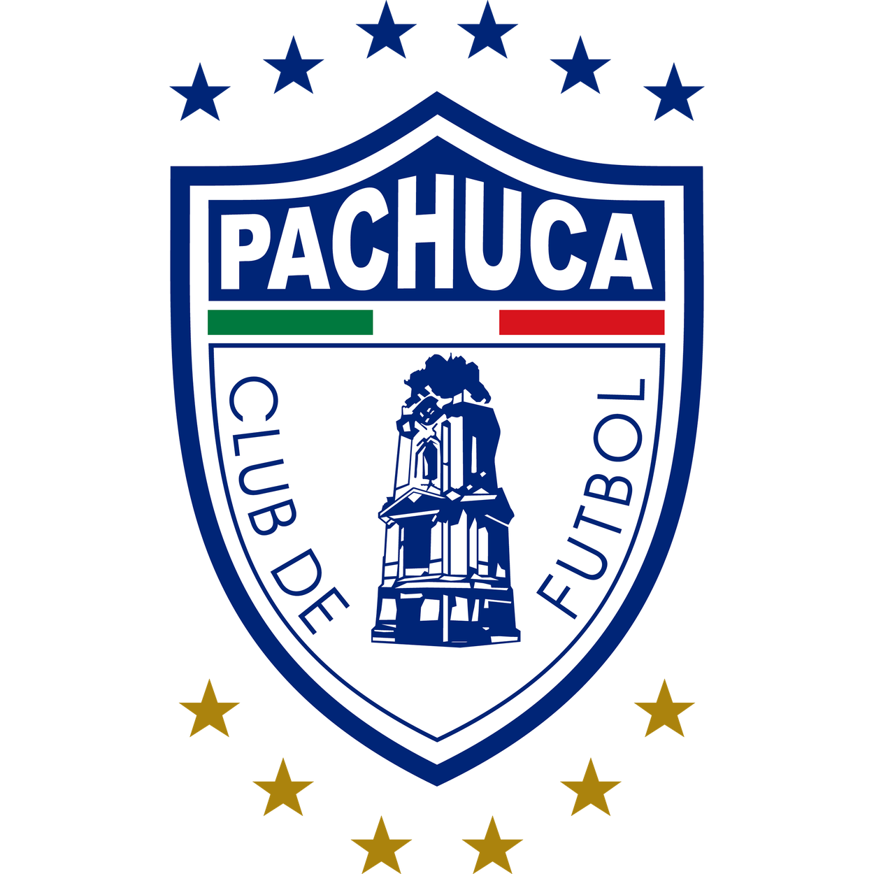 Cf Pachuca Png (black, white, silver, navy)