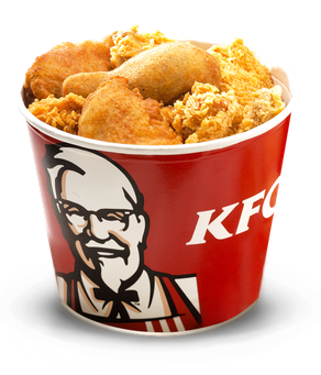 Kfc Chicken Bucket Transparent Background (black, white, beige, silver)