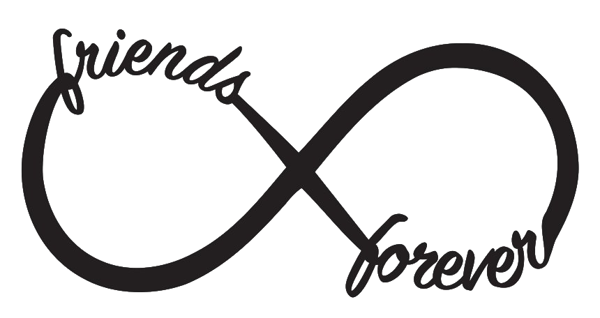 Bff Word Png File (white, black)