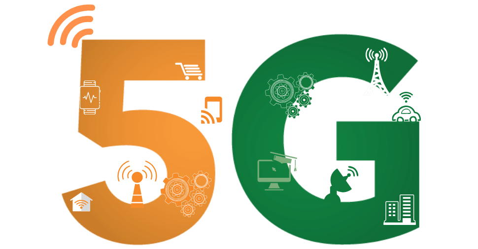 5G Png File (green, black)