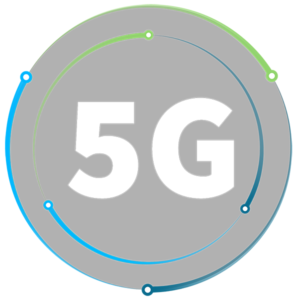 5G Png Image (teal, white, black, greenish blue, gray)