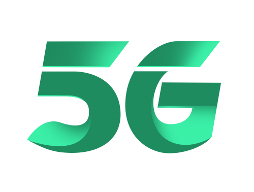 5G Png Photo (black, teal)