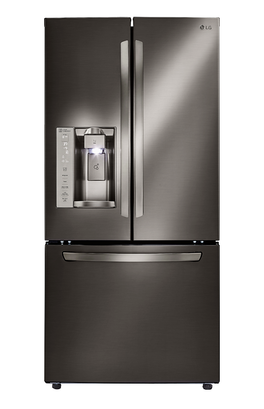 Lg Refrigerator Png File (black, indigo, white)