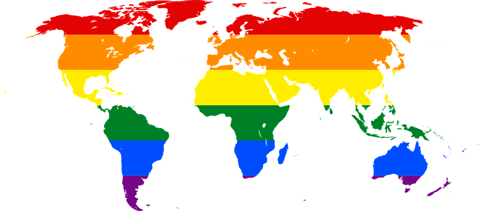 Lgbt Png Hd (red, yellow, blue, black, orange)