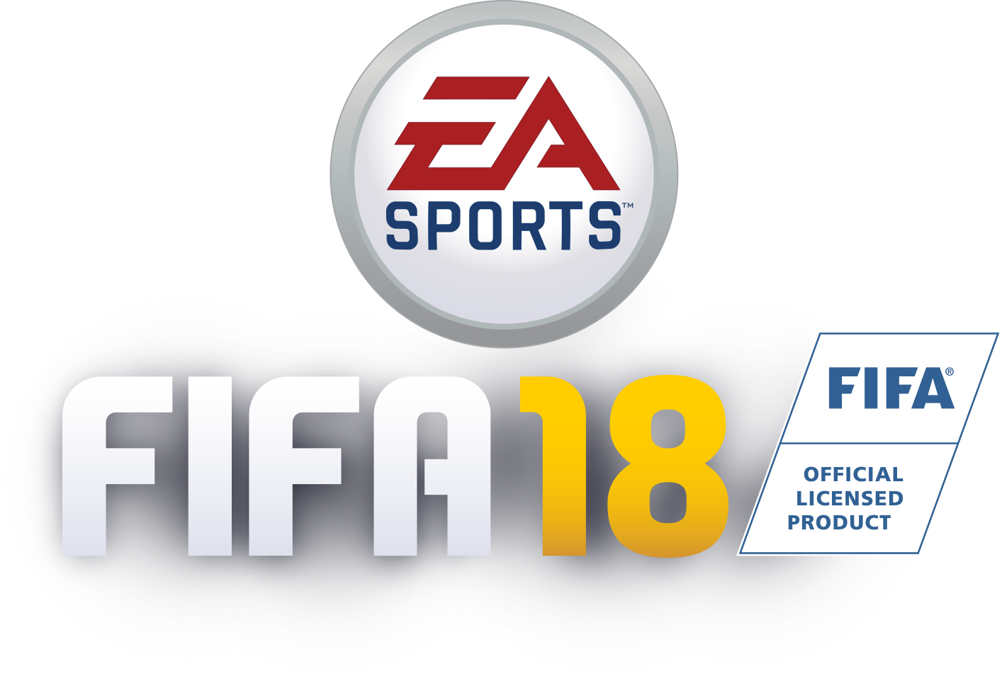 Fifa Logo Png Pic (indigo, black, white)