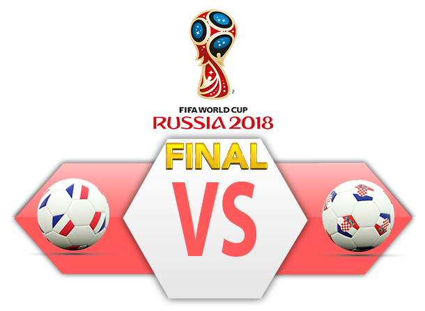 Fifa World Cup 2018 Final Match France Vs Croatia Png Clipart (black, pink, salmon, lavender)