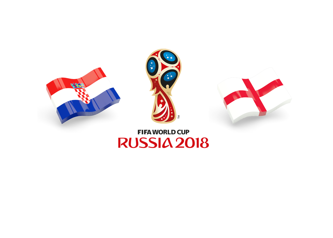 Fifa World Cup 2018 Semi Finals Croatia Vs England Png Photos (black, white, maroon)