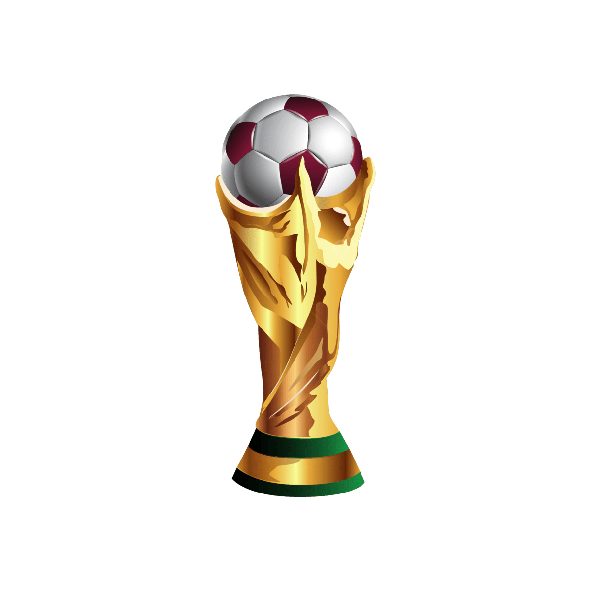 Fifa World Cup Qatar Trophy Png Photos (gray)