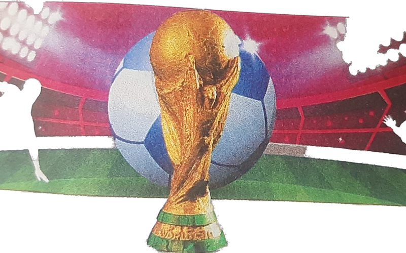 Fifa World Cup Qatar Trophy Png Pic (beige, black, lavender)