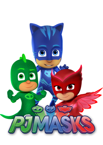 Pj Masks Png Image (lavender, black, white)