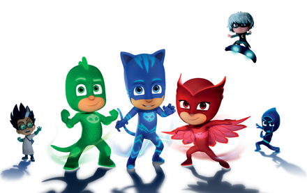 Pj Masks Png Photo (black, white, navy)