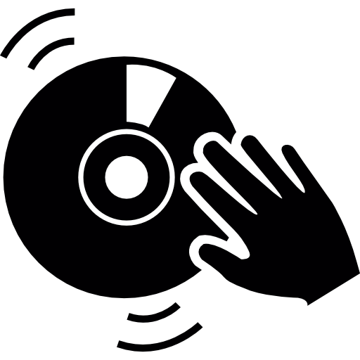 Dj Png Image (black, silver, white)