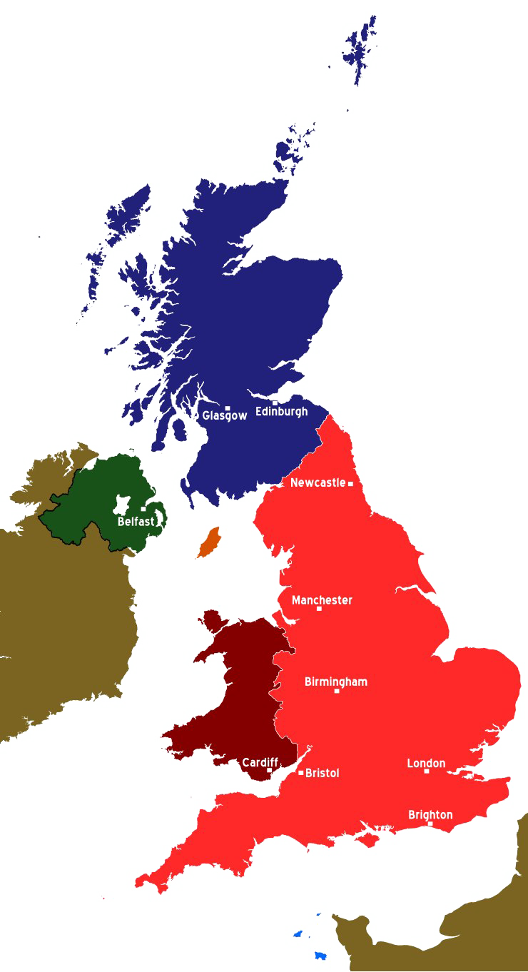 Uk Map Png Images (olive, maroon, white, navy, red)