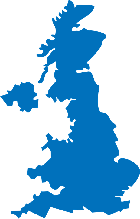 Uk Map Png Transparent Hd Photo (black, teal)