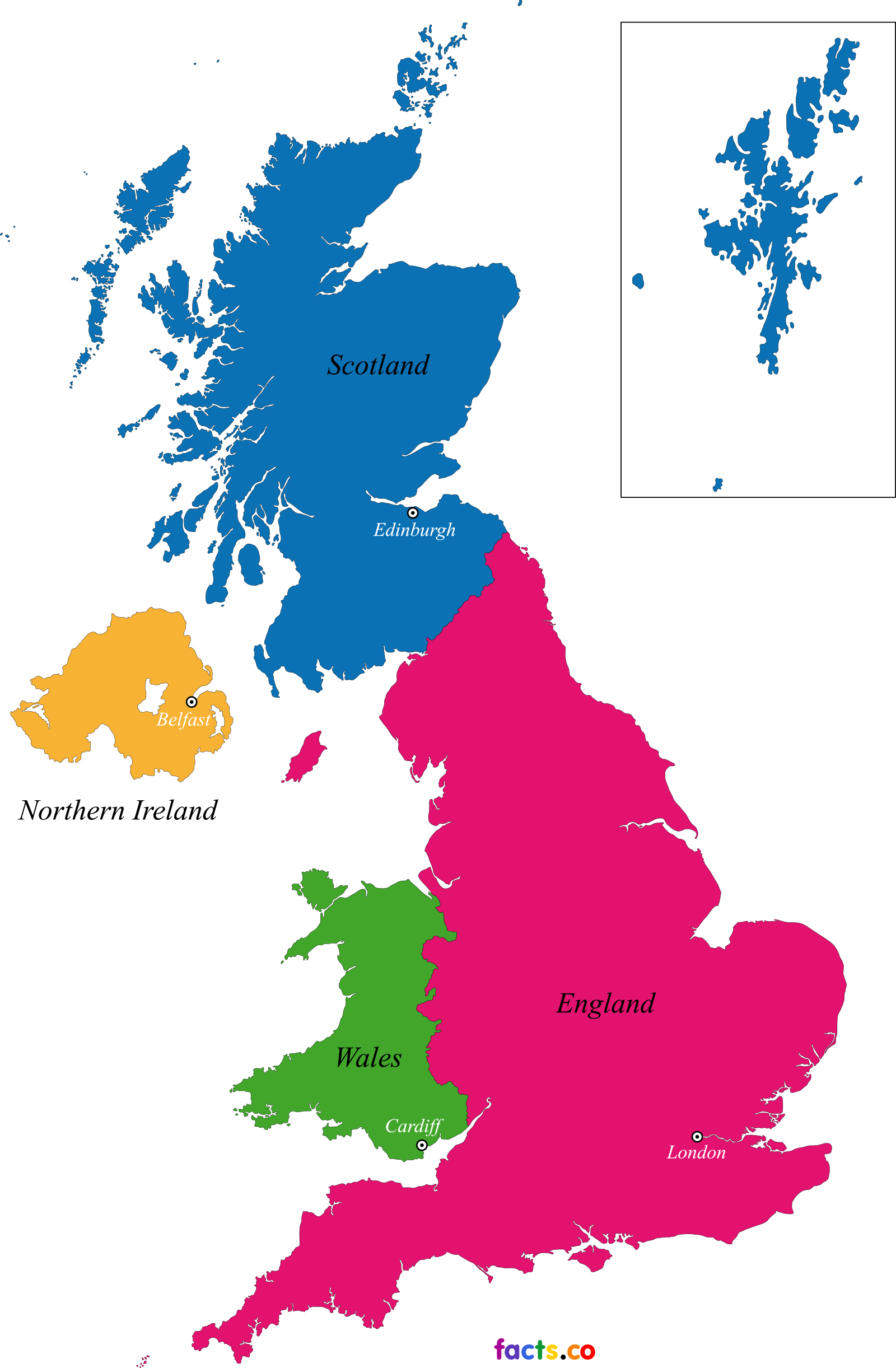 Uk Map Transparent (purple, black, teal, olive)