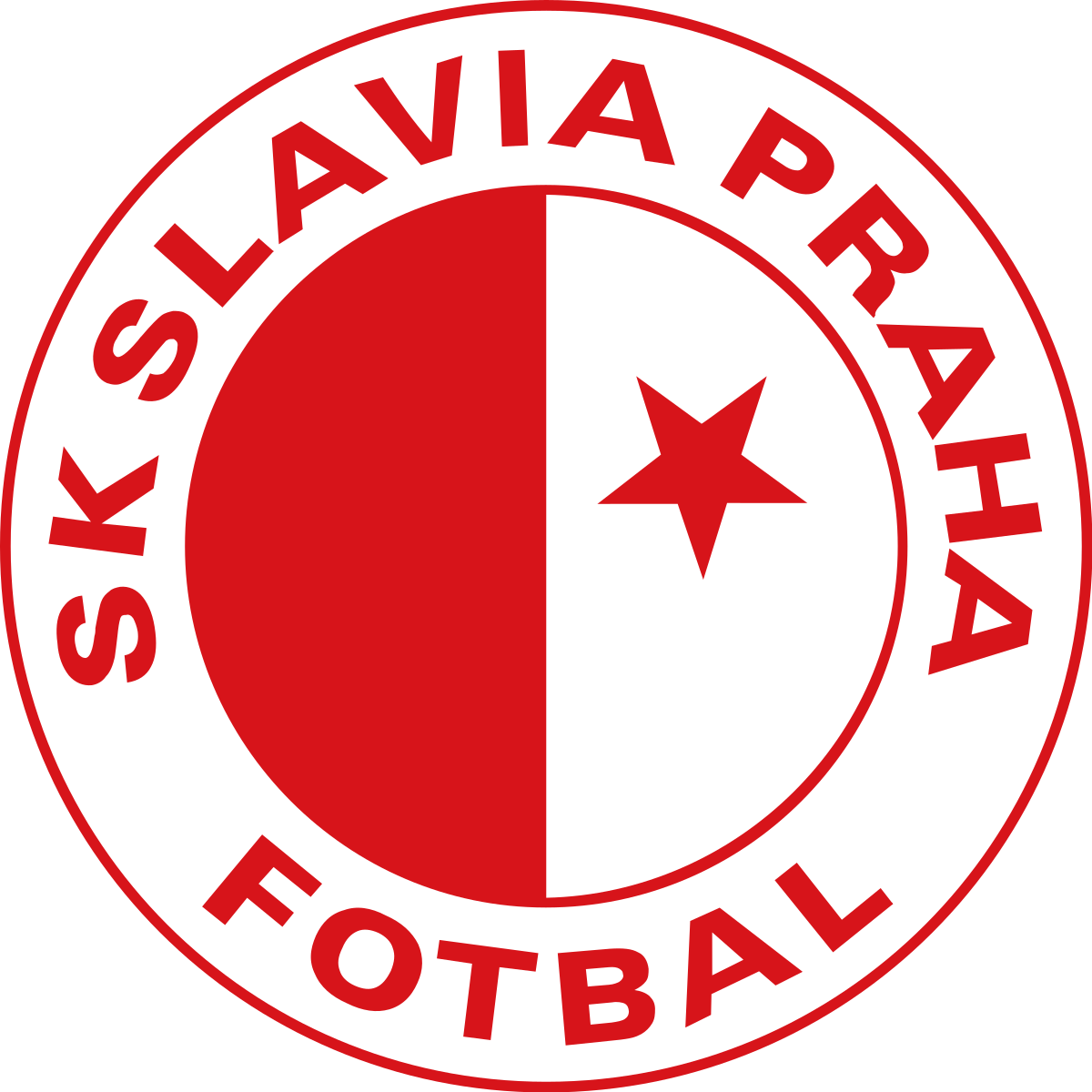 Sk Slavia Prague Png Hd (black, red, beige, white)