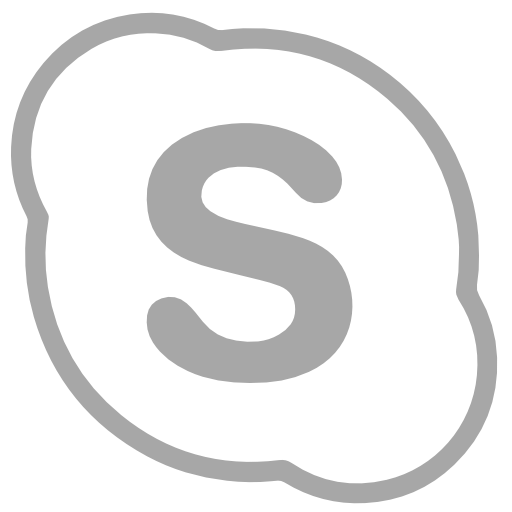 Skype Icon  Free Png Icon Download Path (silver, black)