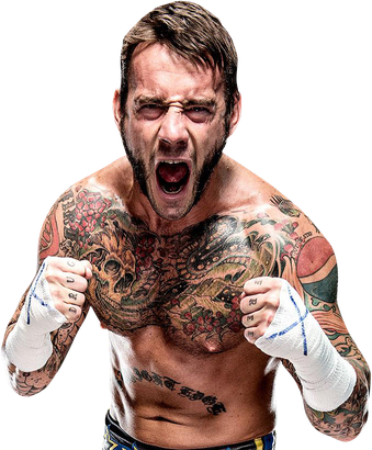 Cm Punk Png File (black, silver)