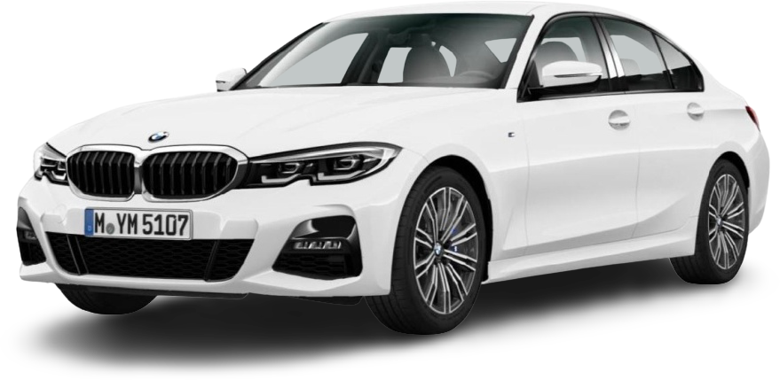 Bmw 3 Series 2019 Png Transparent (lavender, black)