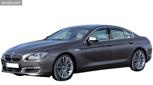 Bmw 6 Series Png Picture (black)