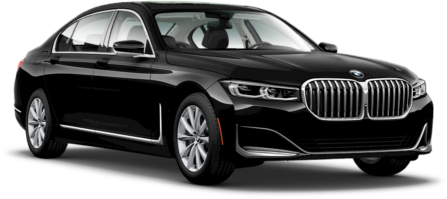 Bmw 7 Series Png Isolated Image (black)