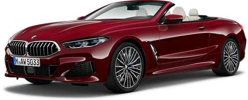 Bmw 8 Series Convertible Png File (black)