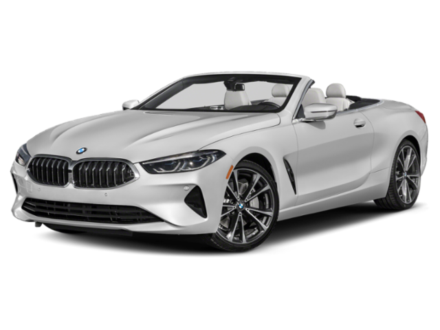 Bmw 8 Series Convertible Png (black, silver)