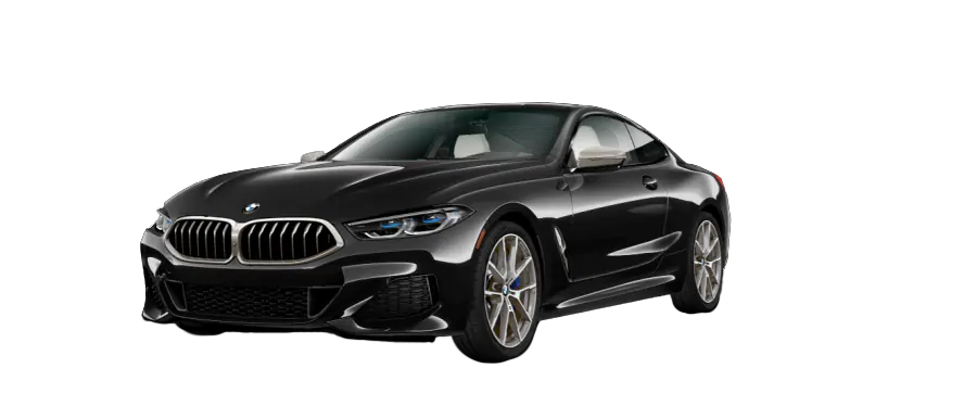 Bmw 8 Series Gran Coupe Transparent Png (black)