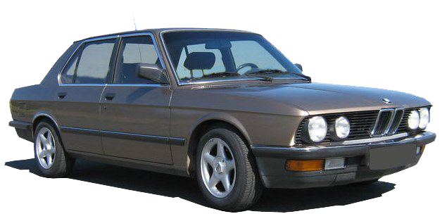 Bmw E28 Png Image (indigo, white, black, lavender, gray)