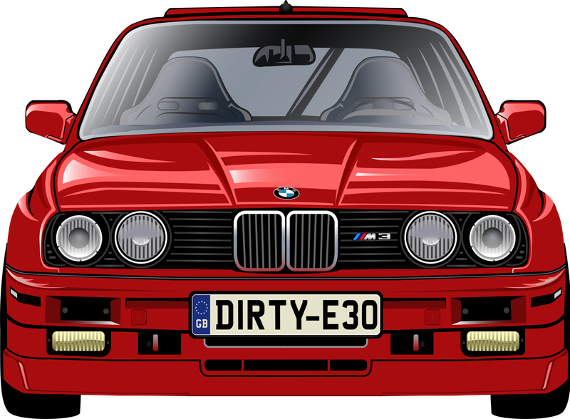 Bmw E30 M3 Png Hd Isolated (maroon, black)