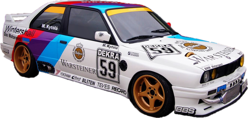 Bmw E30 M3 Png (white, lavender, black, indigo)