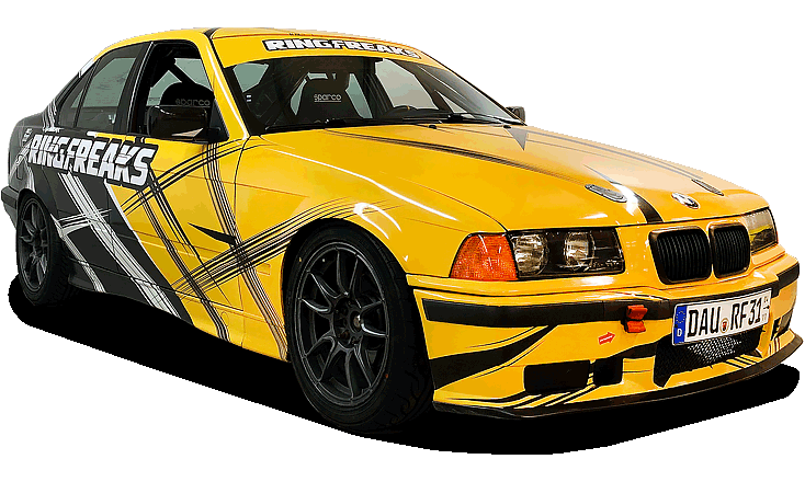 Bmw E36 Png File (orange, black)