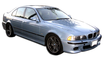 Bmw E39 M5 Png Image (white, black, indigo)