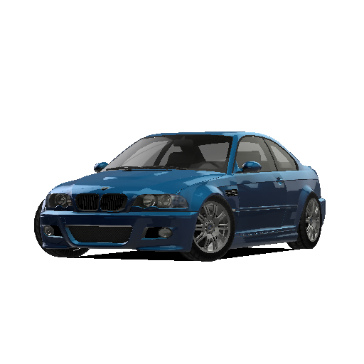 Bmw E46 M3 Gtr Png Image (black)