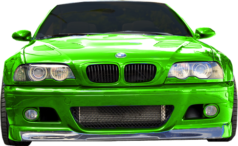 Bmw E46 Png (white, green, black)