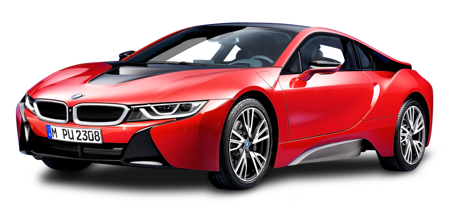 Bmw I8 Roadster Png Pic (white, black, red)