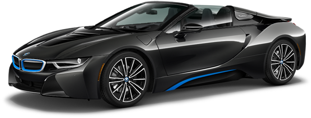 Bmw I8 Roadster Png Transparent (black, indigo)