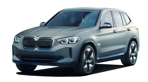 Bmw Ix3 Png Isolated File (black)