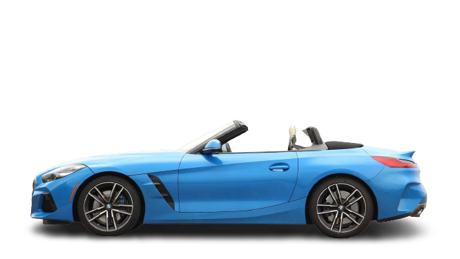 Bmw Z4 Roadster Png File (lavender, black, teal)