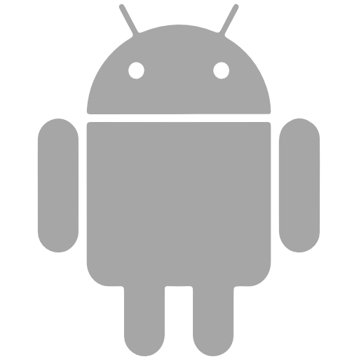 Android Icon Free Png Icon Download Path (silver, gray, black)