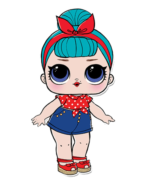 Lol Doll Png Hd (red, pink, black, teal)