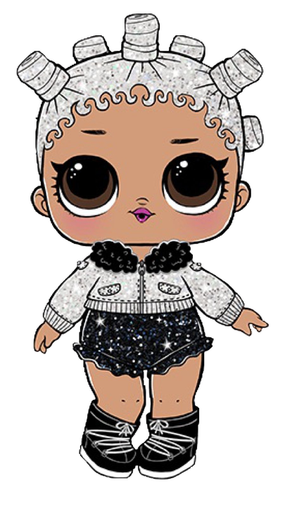 Lol Doll Png Transparent (black, salmon)