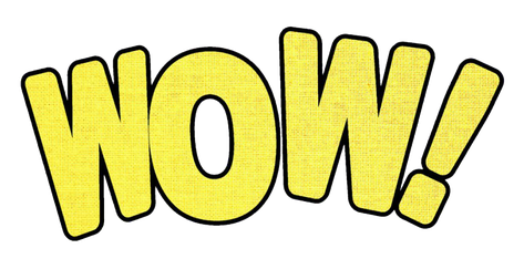 Wow Png File (yellow, black)