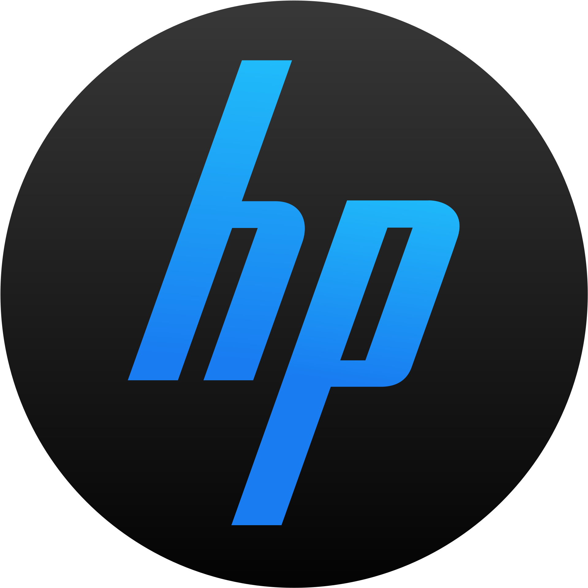 Hp Logo Png Photos (black)